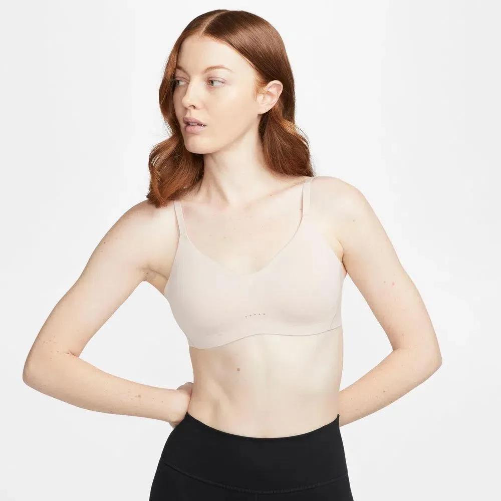 Nike Women's Alate Minimalist Bra - Particle Beige