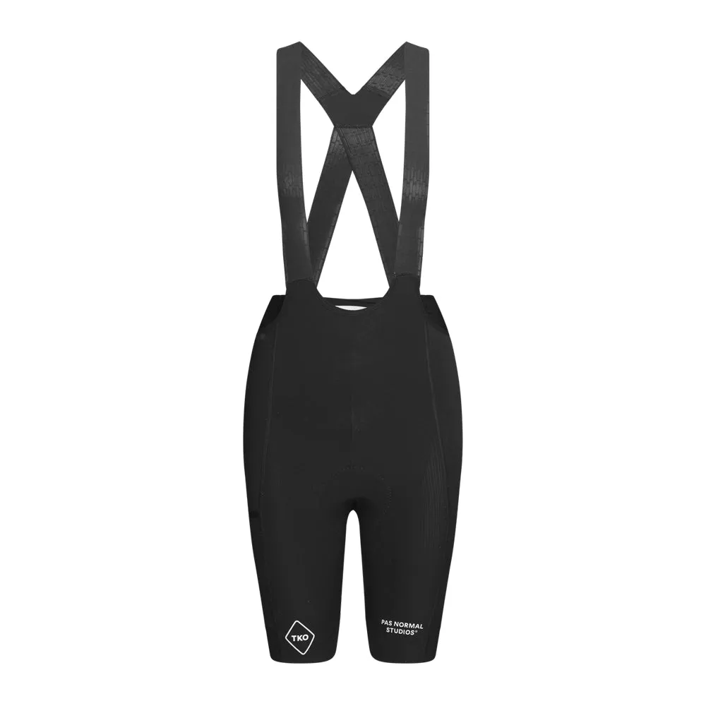 PAS NORMAL STUDIOS TKO Essential Light Women Bibs SS24 - Black