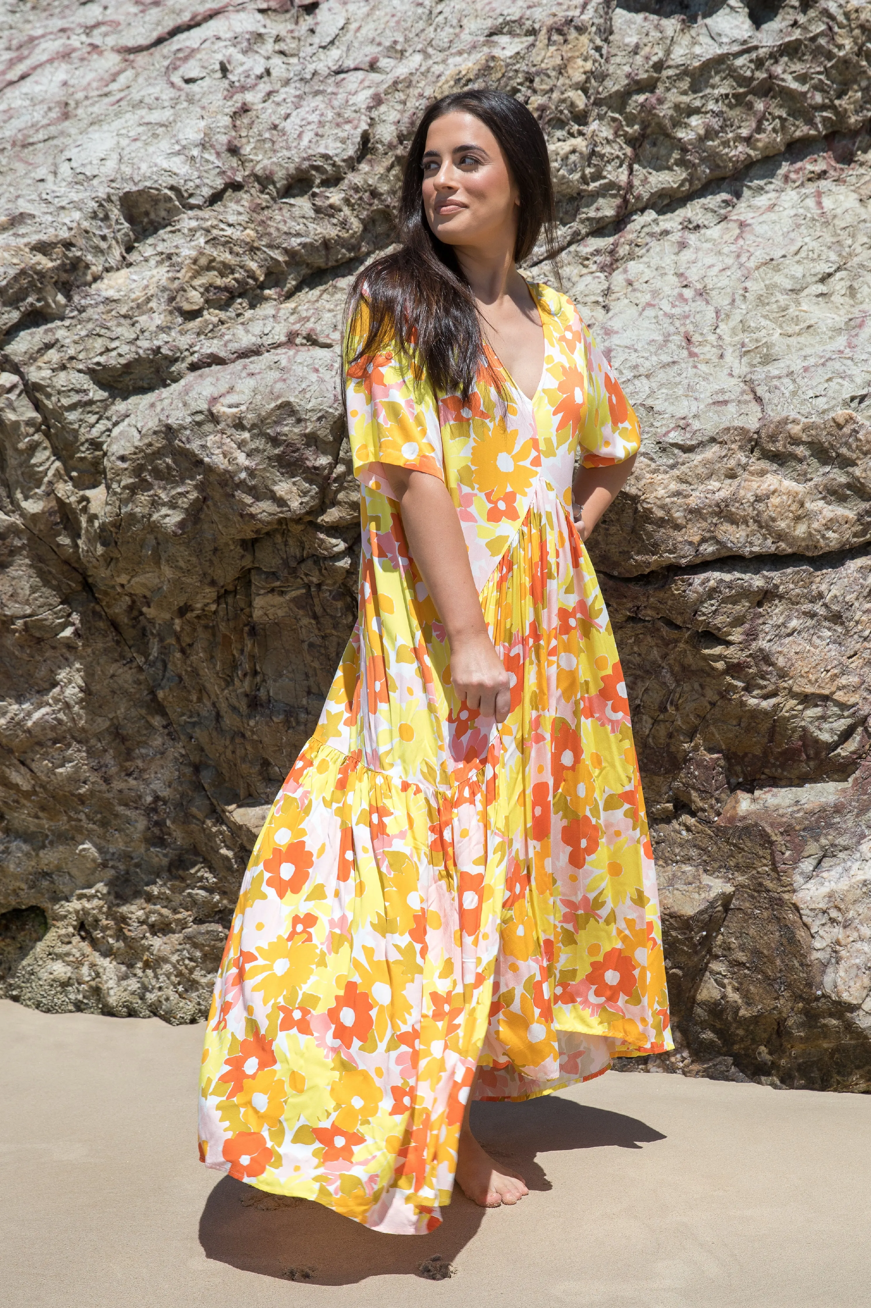 Peak Maxi Dress | Meadow | FINAL SALE