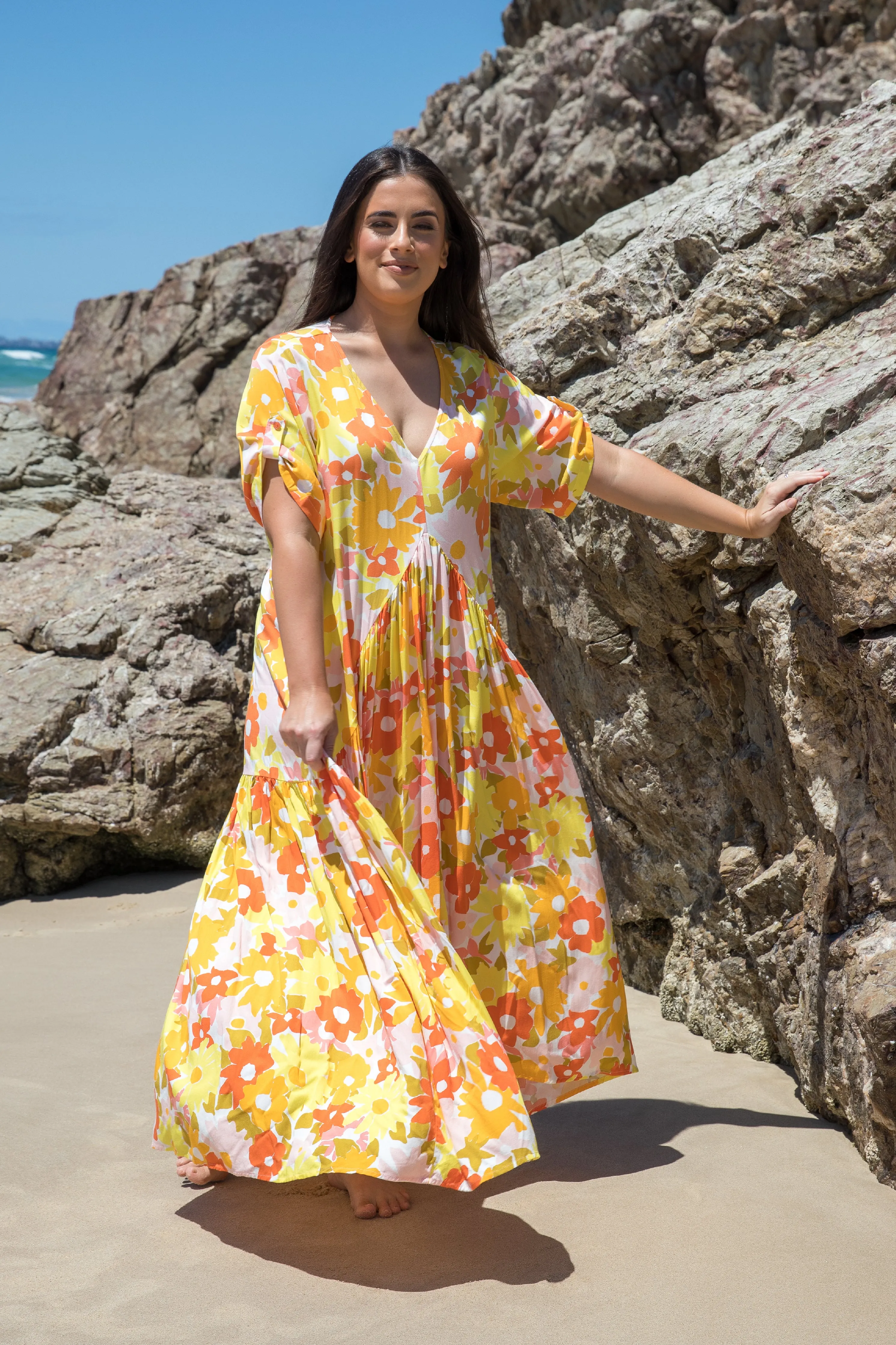 Peak Maxi Dress | Meadow | FINAL SALE