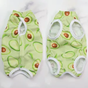 Post Operative Sleeveless Bodysuit Avocado