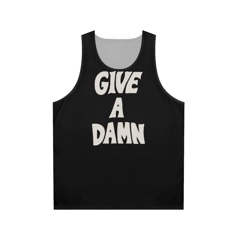 "Alex Turner 'Give A Damn' Unisex Tank Top"