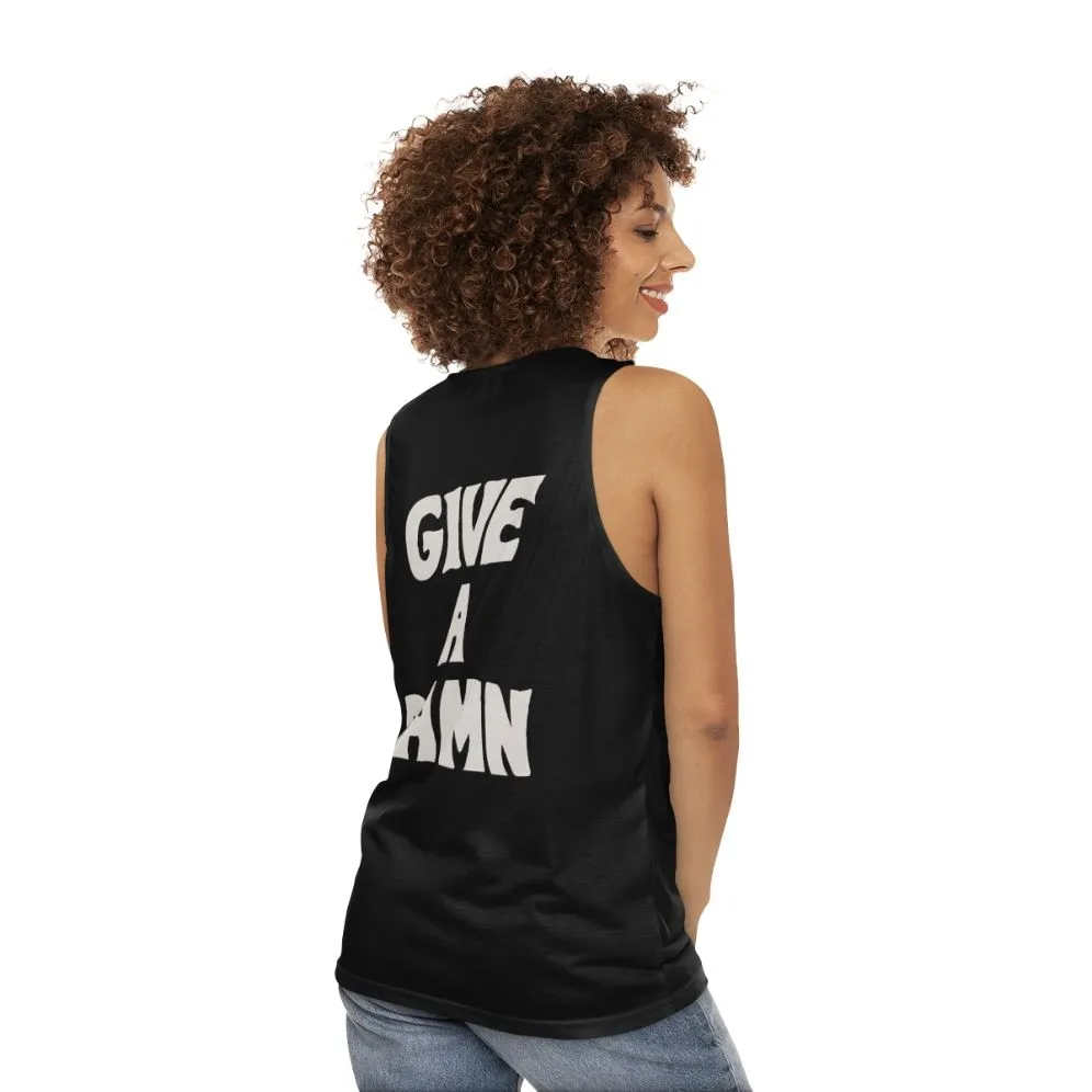 "Alex Turner 'Give A Damn' Unisex Tank Top"