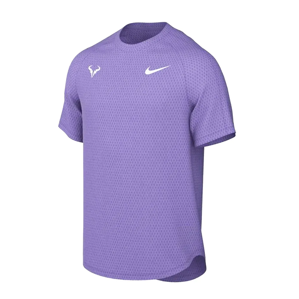 Rafa Challenger Top SS (Men's) - Space Purple/White