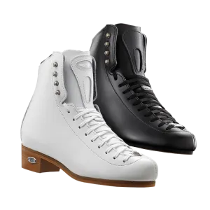 Riedell Stride 223 Size Figure Skates White Boots 50 Support Level (Firm)