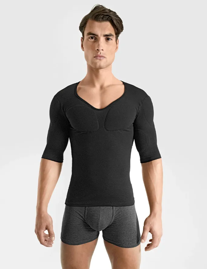 ROUNDERBUM RBMS01 PADDED MUSCLE SHIRT