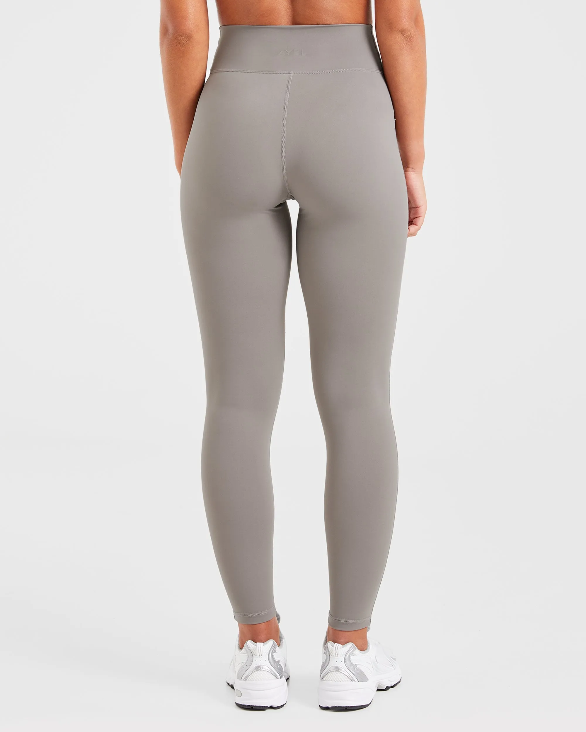 Sculpt Wrap Leggings - Smoke Grey