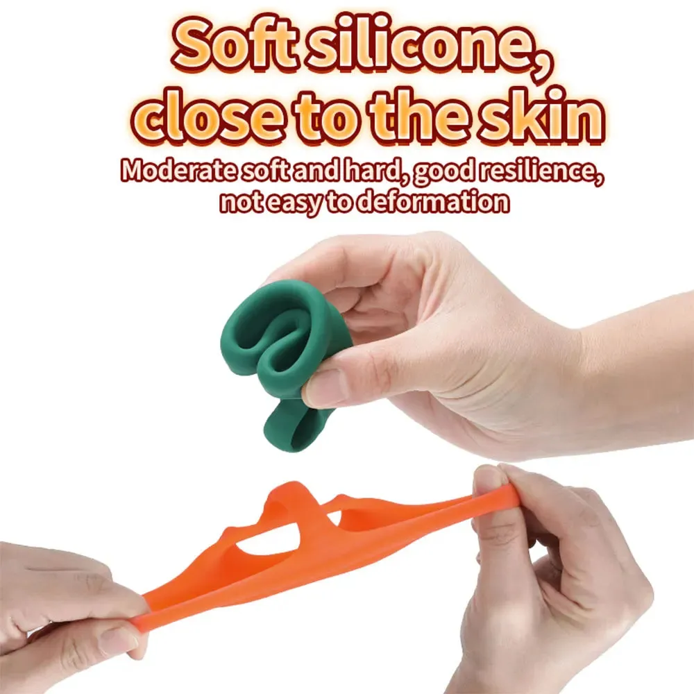 Silicone Cock Ring Male Sex Toy - Delayed Ejaculation Double Cockring Penis Massage