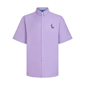 STAPLE LINEN SHIRT-LAVENDER