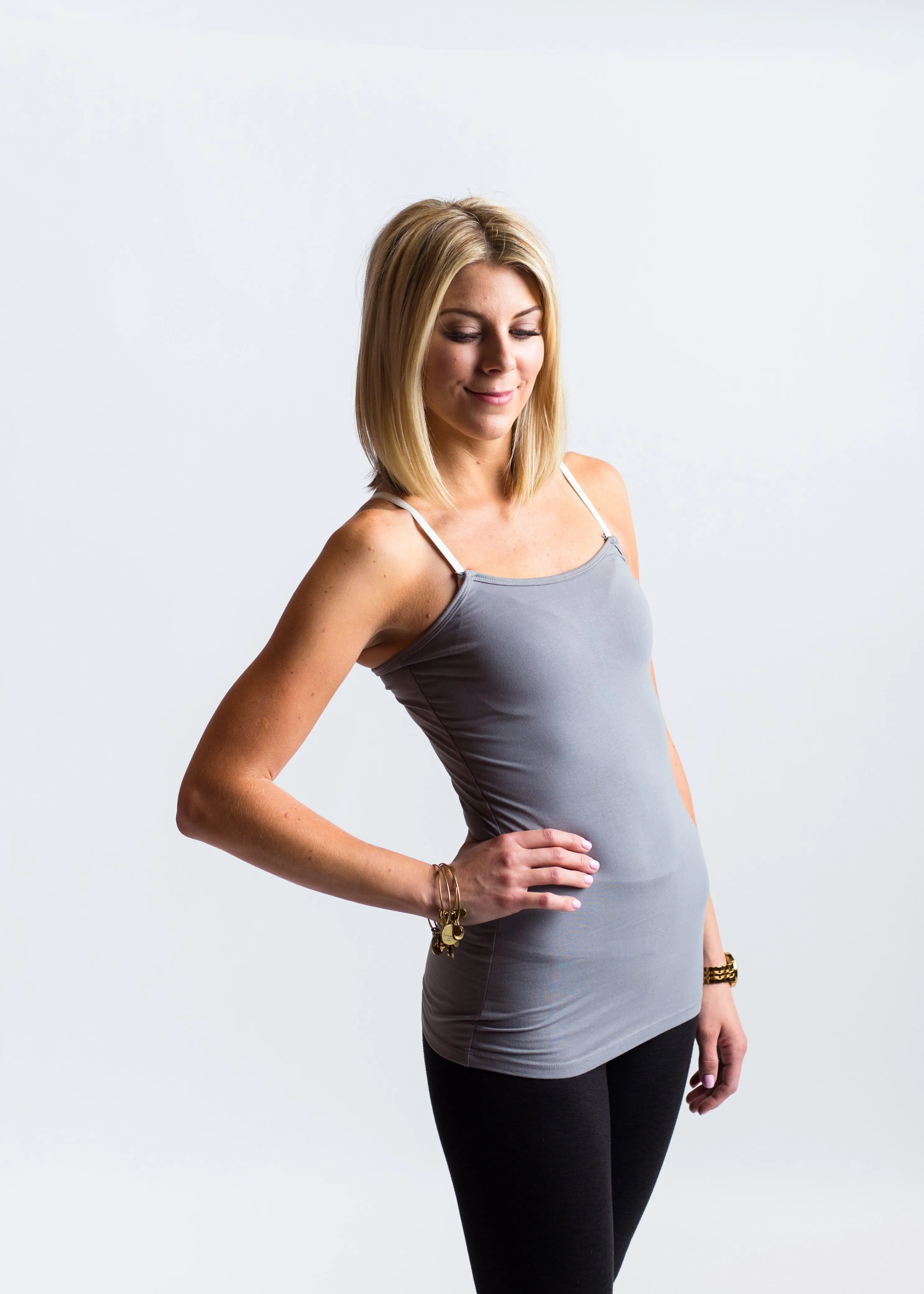 Strapless Nursing Tank