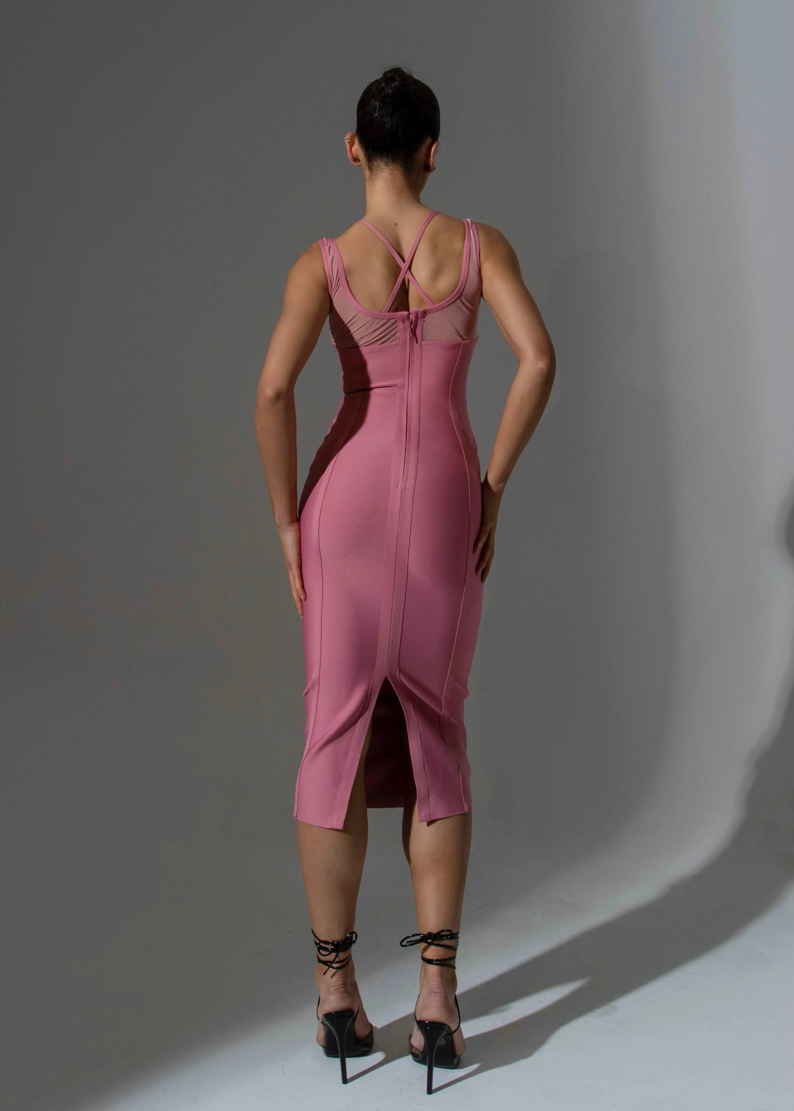 THE ALMA BANDAGE DRESS