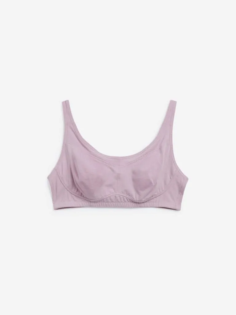 Wunderlove Light Pink Non-Padded Non-Wired Bra