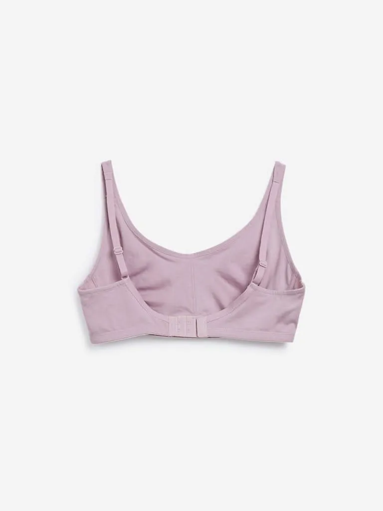 Wunderlove Light Pink Non-Padded Non-Wired Bra