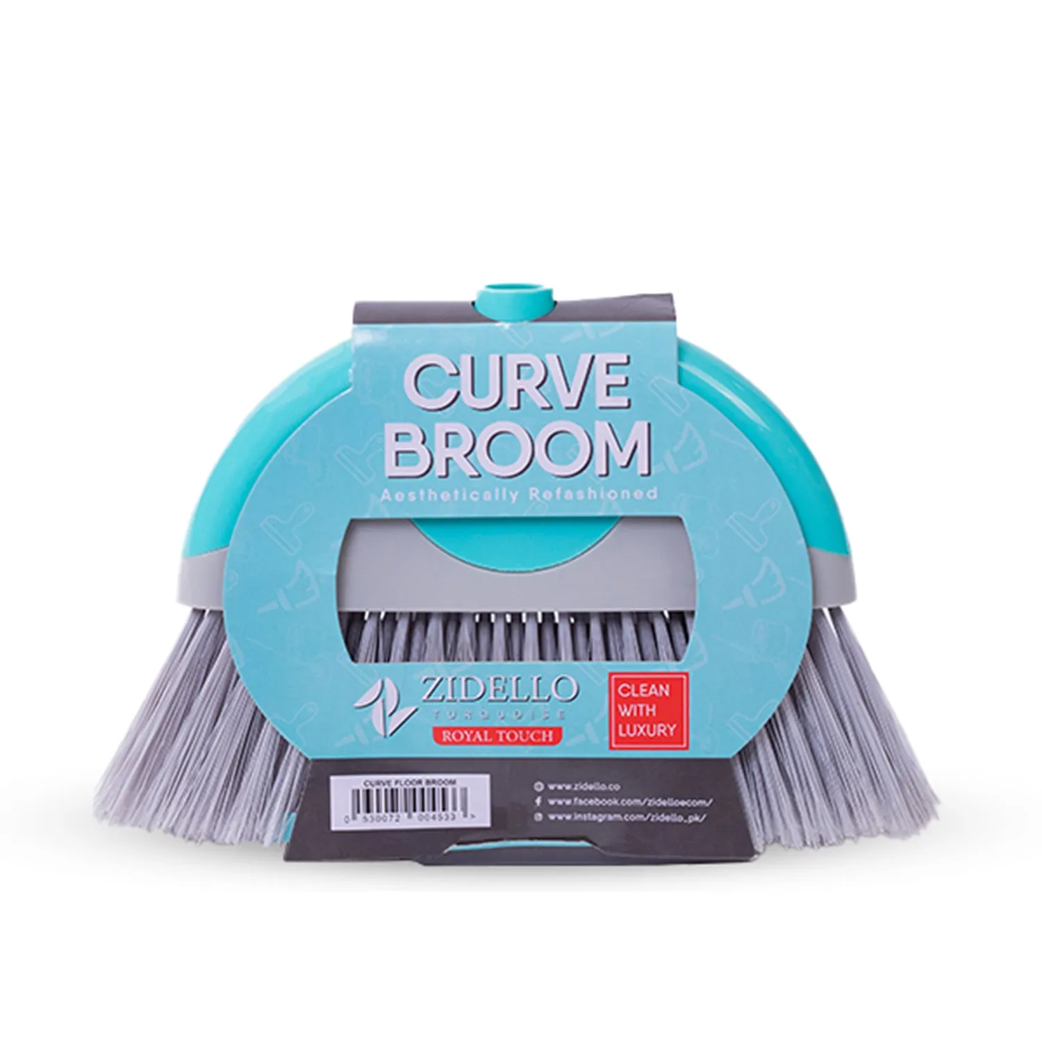 Zidello Sparkling Floor Curve Broom